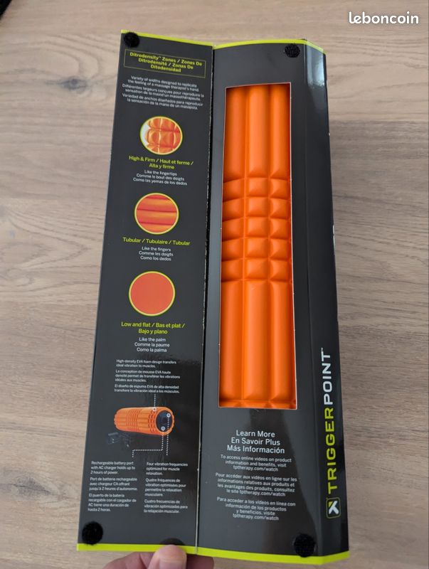 Rouleau de massage Grid Vibe Plus