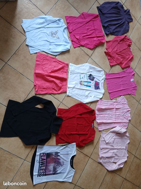 Joli lot de vêtements pour fille taille 10 ans (image 9)