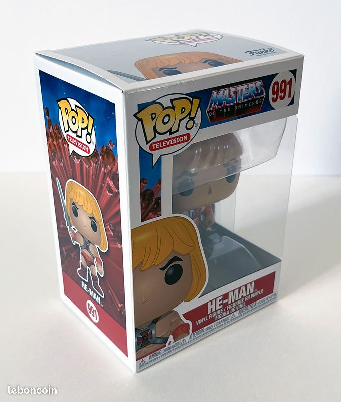 Figurine POP HE-MAN 991 - MASTERS OF THE UNIVERSE - MUSCLOR (image 2)