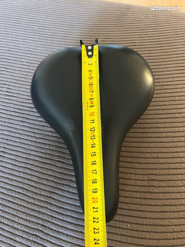 Selle vélo large confort avec ressorts - Neuve (image 5)