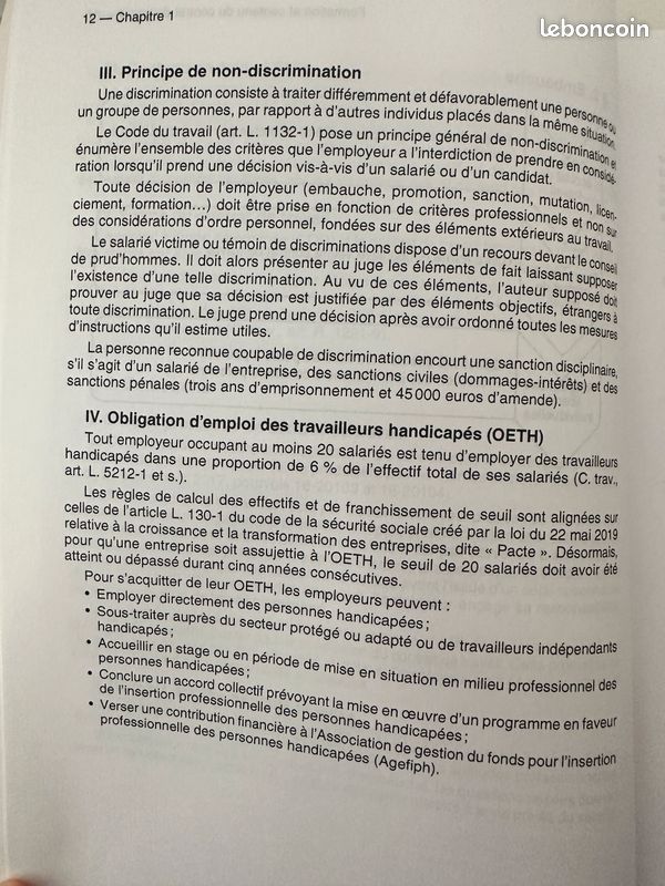 Le droit du travail en schémas (image 11)