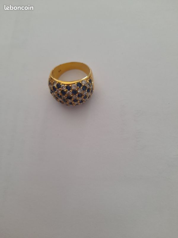 Bague plaqué or (image 1)