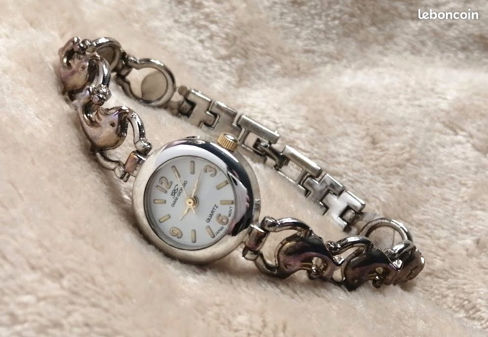 Montre Femme Giani-Giorgio En Acier Inoxydable Doré - Quartz étanche Occasion