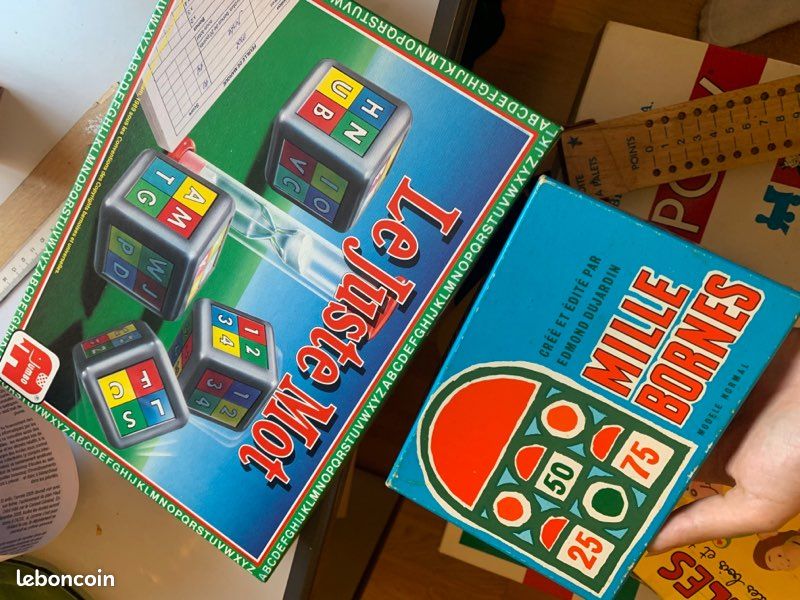 Lot de jeux de société vintage (image 7)