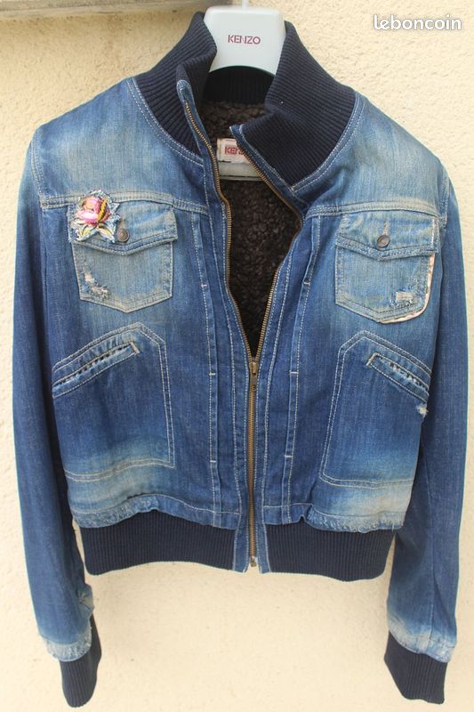 Blouson jean Kenzo Femme Vêtements