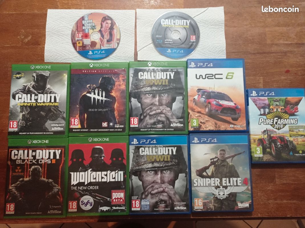 Jeux Xbox One et PS4 (image 1)