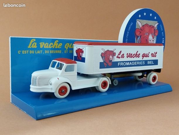 Camion Solido Bernard Frigorifique La Vache Qui Rit 1/43 - Made In France