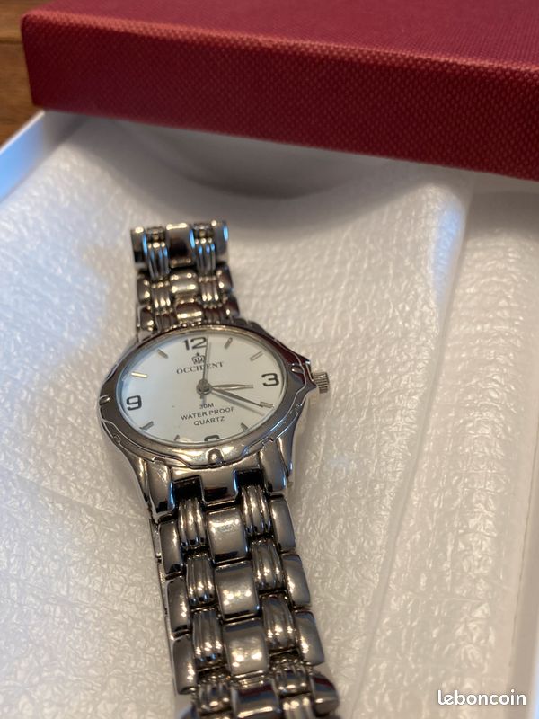 Montre homme OCCIDENT acier water proof 30 m OCCIDENT à quartz (image 10)