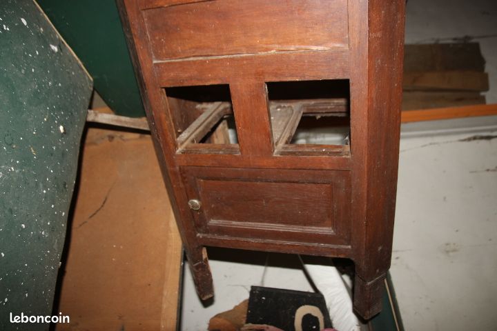 Lavabo ancien + meuble (image 2)