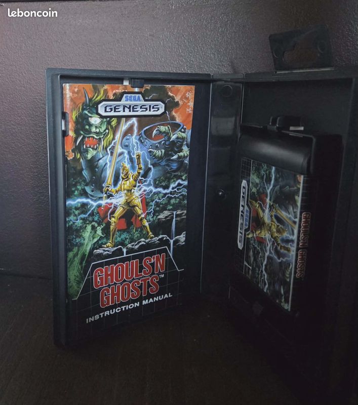 Sega Megadrive - Ghouls 'n Ghosts (Reproduction) – Rétronits