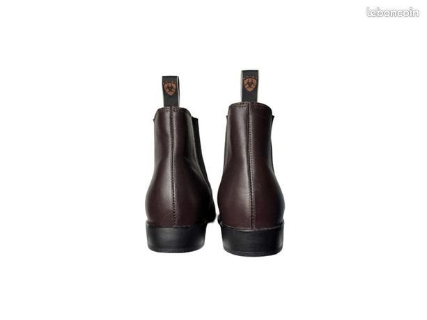 Bottes Paddock Ariat Pour Homme - Cuir Noir - Pointure 9.5 - Occasion Bon état