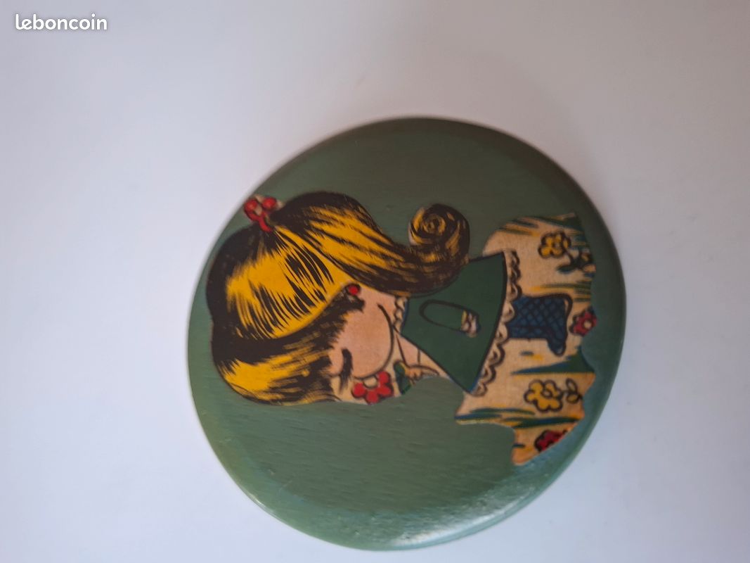 Broche ronde top vintage (image 11)