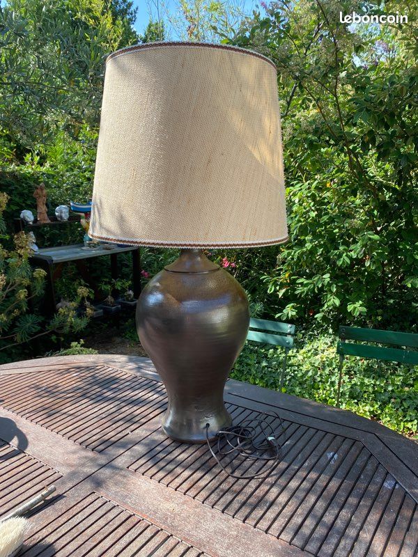 Lampe grès ancien (image 3)