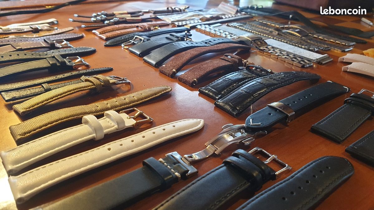 Grand lot de bracelets de montre (image 1)