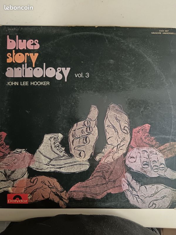 John lee Hooker blues story vinyl 33t (image 1)