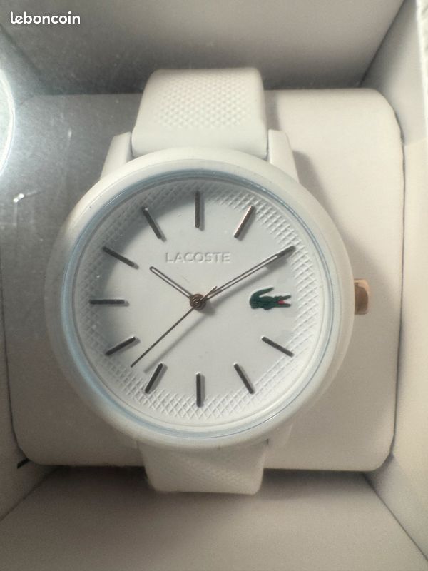 Montre Lacoste 12.12 Blanche NEUVE (image 1)