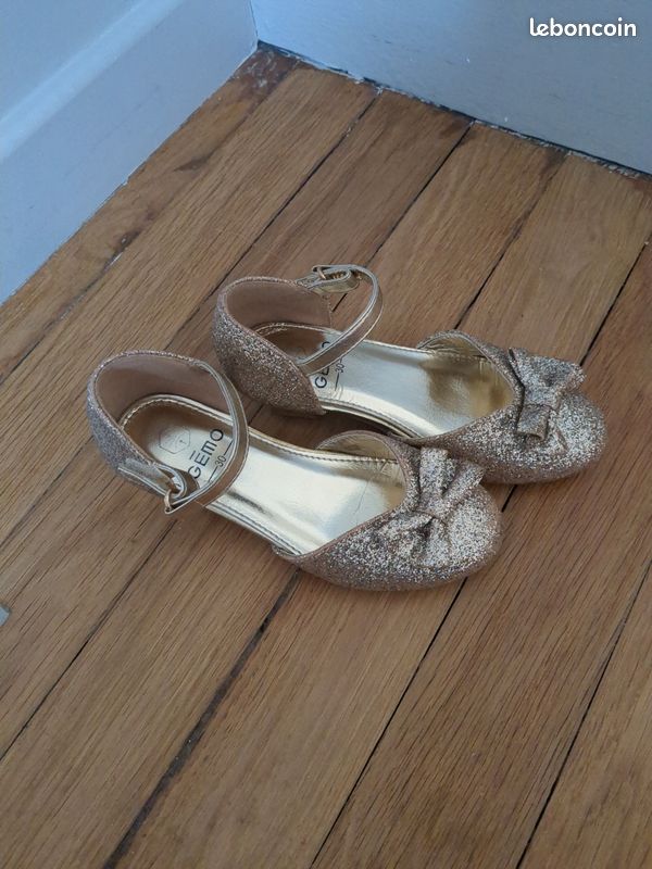 Gemo Chaussures A Talon Enfants Sandales Fille à Talon Compensé