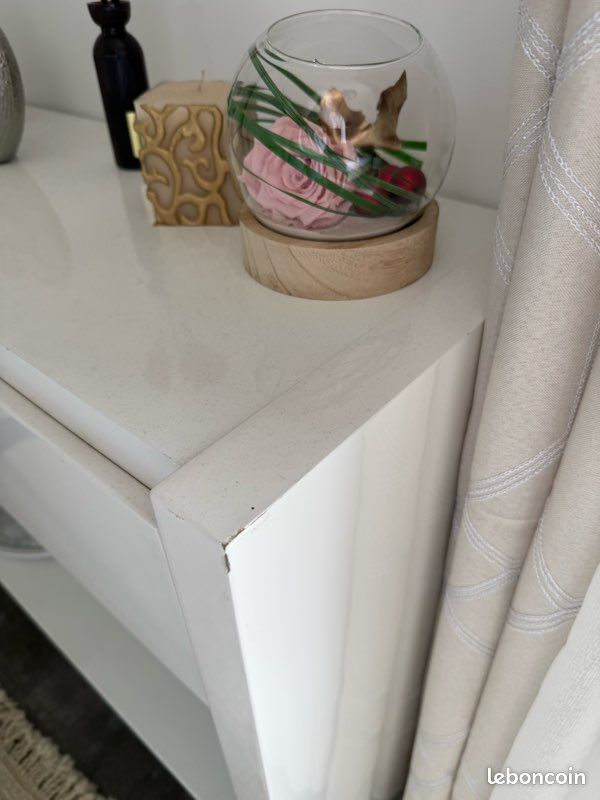 Console blanc laqué (image 2)