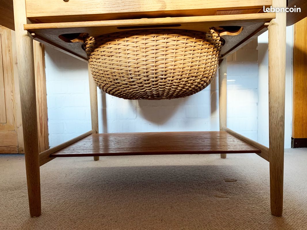 Table de couture de Hans J. Wegner - Très bon état (image 8)