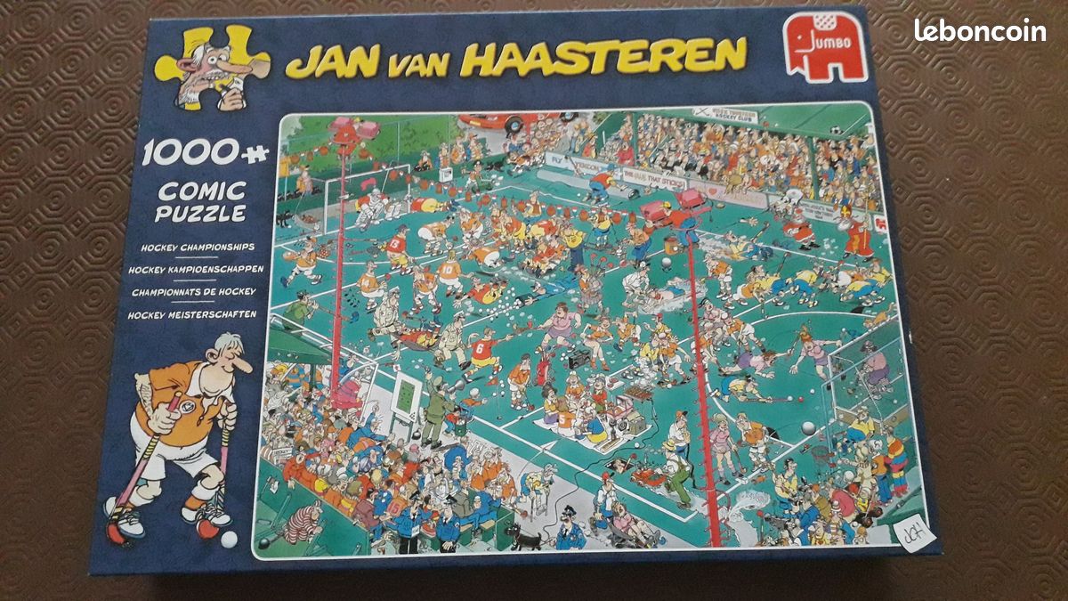 Puzzle van haasteren , le championnat de hockey, 1000 pièces (image 1)