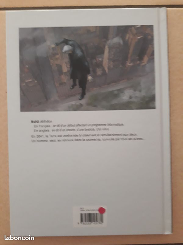 Bande dessinée "Bug" Enki Bilal NEUF (mlau) (image 2)