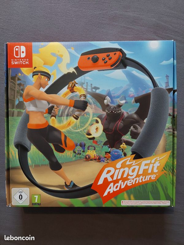 Jeu Switch Ring Fit Adventure dans son emballage (image 1)