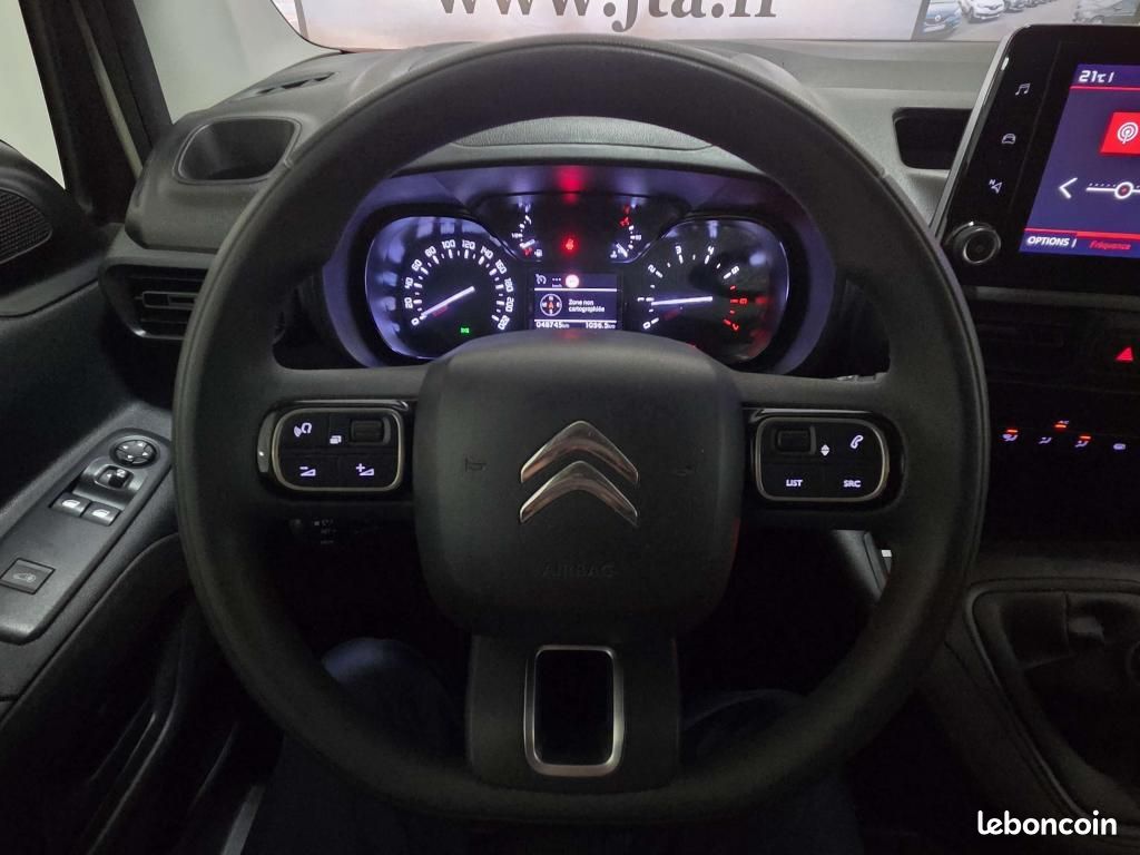 CITROEN BERLINGO 1.5 BlueHDi S&S - 100 III FOURGON Fourgon M Driver 650 kg PHASE 1 (image 16)