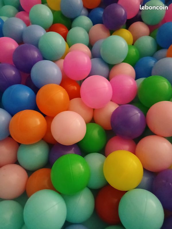 Balles en plastique pour piscine de balles (image 2)