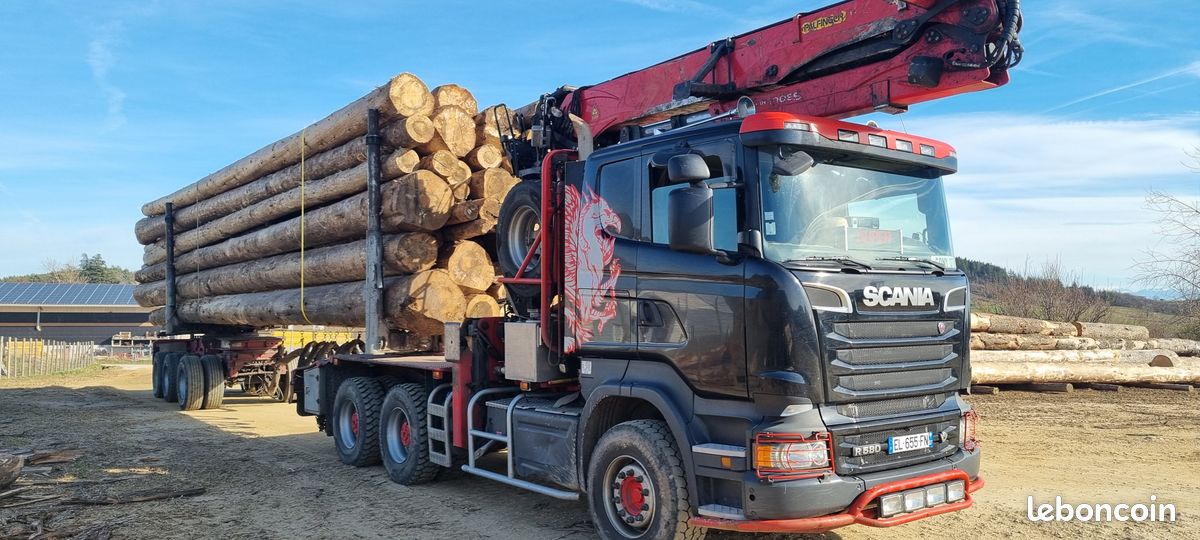 Ensemble scania R580 grumier (image 3)