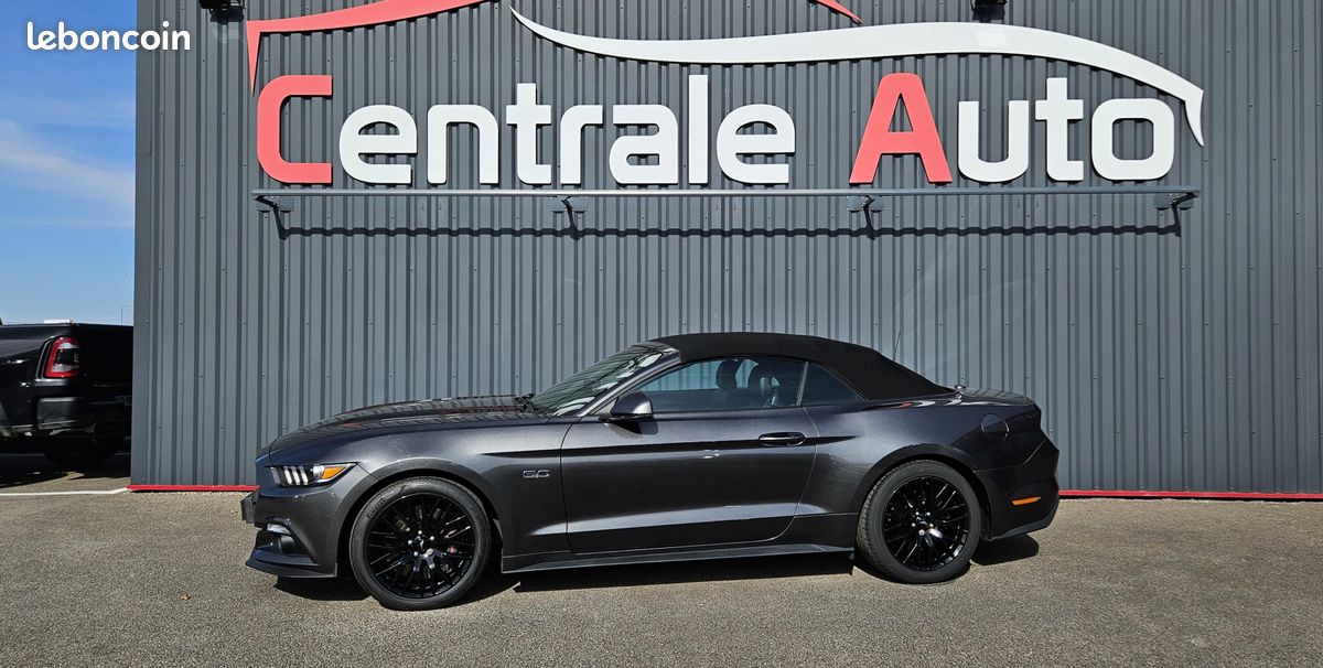 EN STOCK Ford Mustang GT 5.0 V8 420 CH Cabriolet 49807 Kms (image 2)