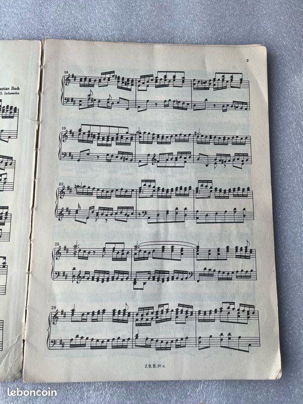 Bach Magnificat BWV 243 Breitkopf Klavierauszug (image 4)