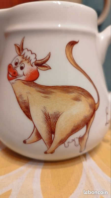 Carafe à Eau En Verre En Forme De Vache Mignonne - Avec Tasse Assortie - 550 Ml Ou 1800 Ml - Poignée Design - Pour Boissons Chaudes Ou Froides