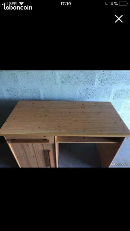 Bureau + petite étagère (image 2)
