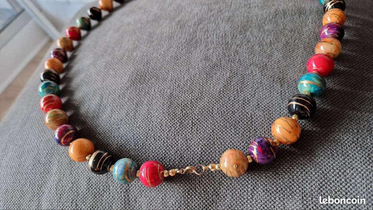NEUF Collier perles (image 4)