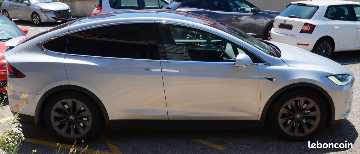 Tesla model-x 100d 422 ch 100kwh 4wd dual-motor bva 5 places + batterie neuve facture tesla (image 9)
