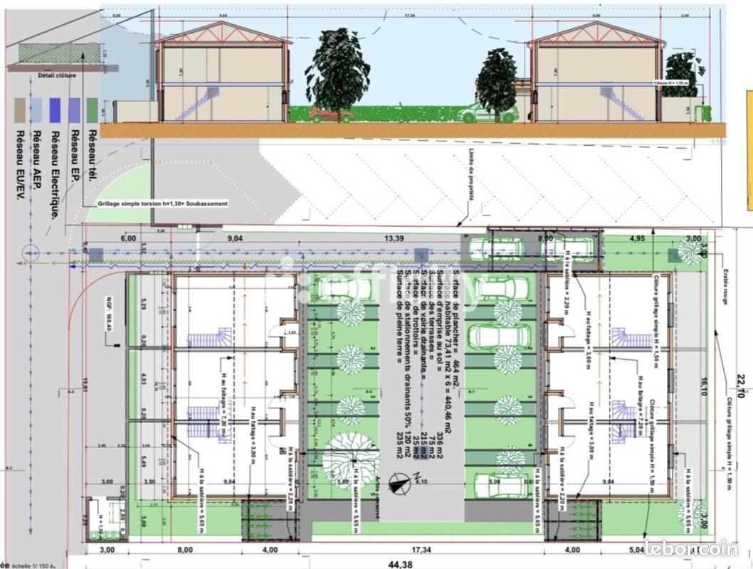 Terrain 1 000 m² Muret · 420 000 €