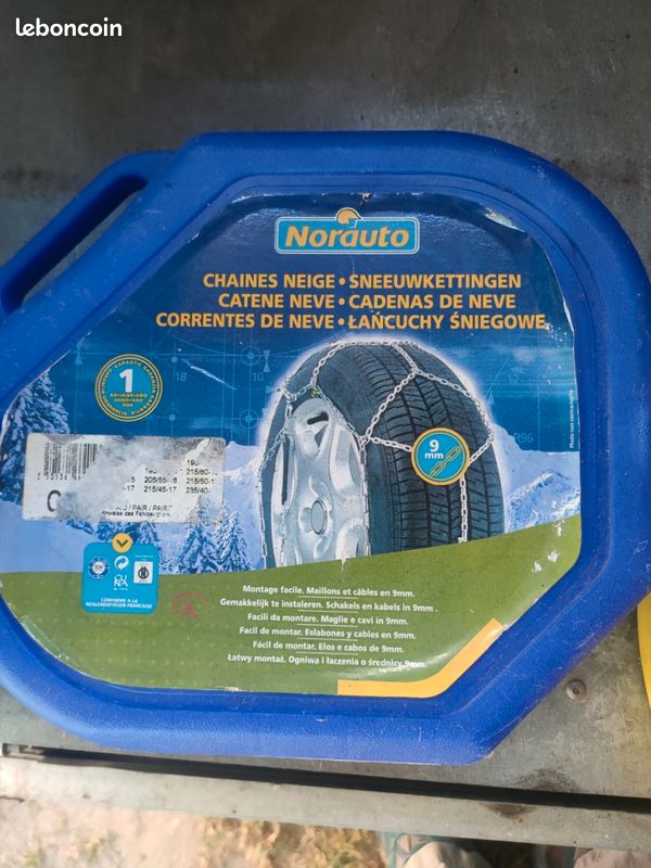 Chaine à neiges Norauto taille 14 à 17 (image 1)
