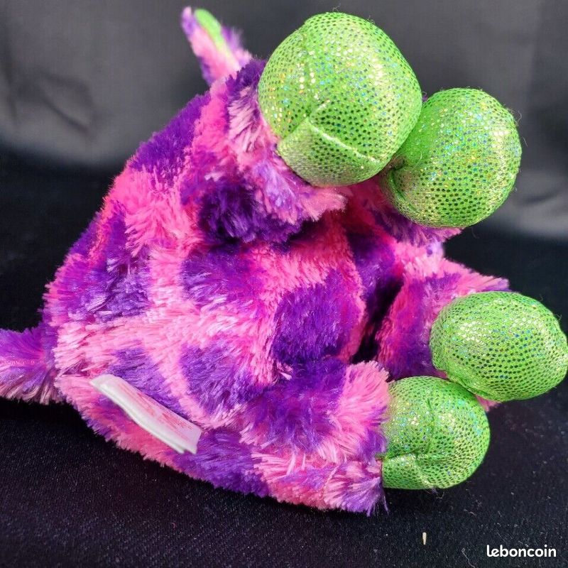 Peluche TY girafe Gilbert 15 cm neuve avec étiquettes (image 4)