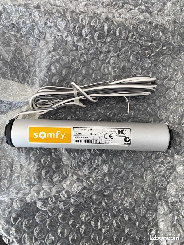 Somfy moteur neuf lv25-b64 (image 1)