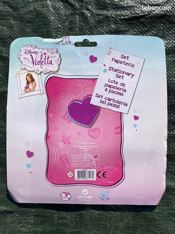 Set de bureau papeterie Violetta Disney (image 2)