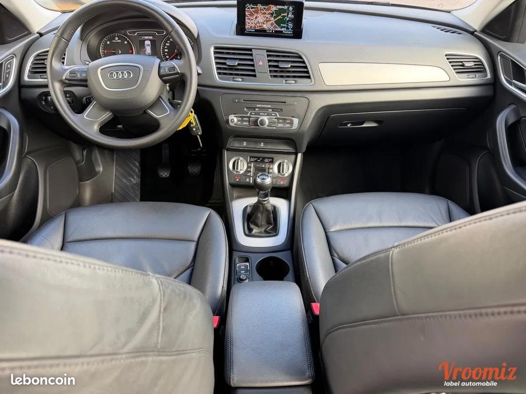 Audi Q3 2.0 TDI 136 CH CUIR / GPS/ REGULATEUR /DISTRIBUTION NEUVE (image 8)