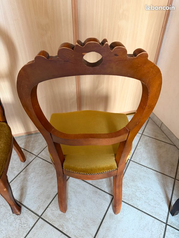 Chaises style Louis Philippe (image 3)