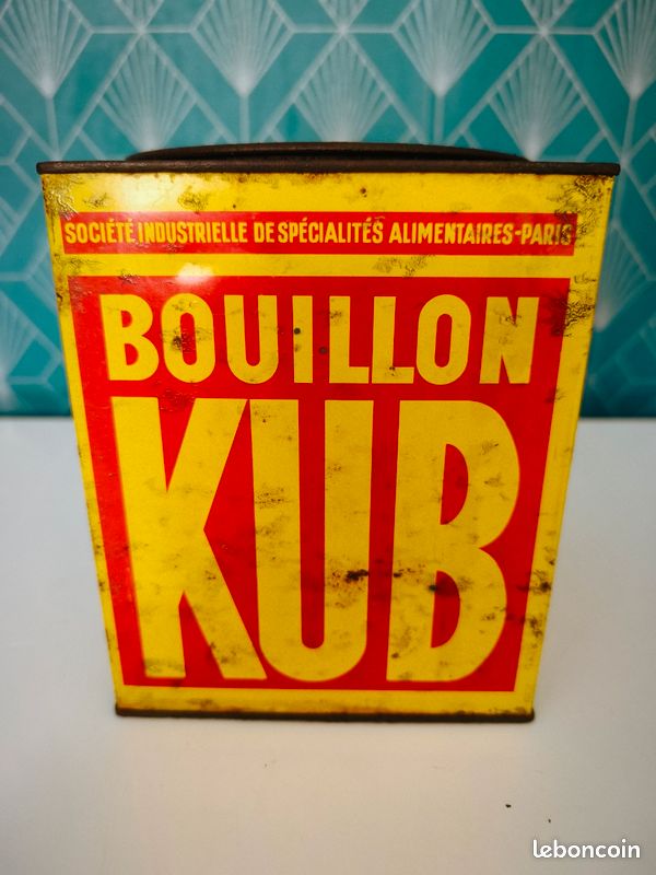 Boîte Bouillon Cube vintage (image 1)