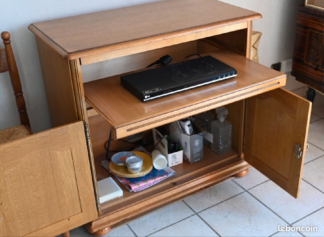 Meuble de télé bois (image 2)