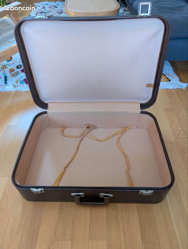 Valise en cuir vintage (image 4)