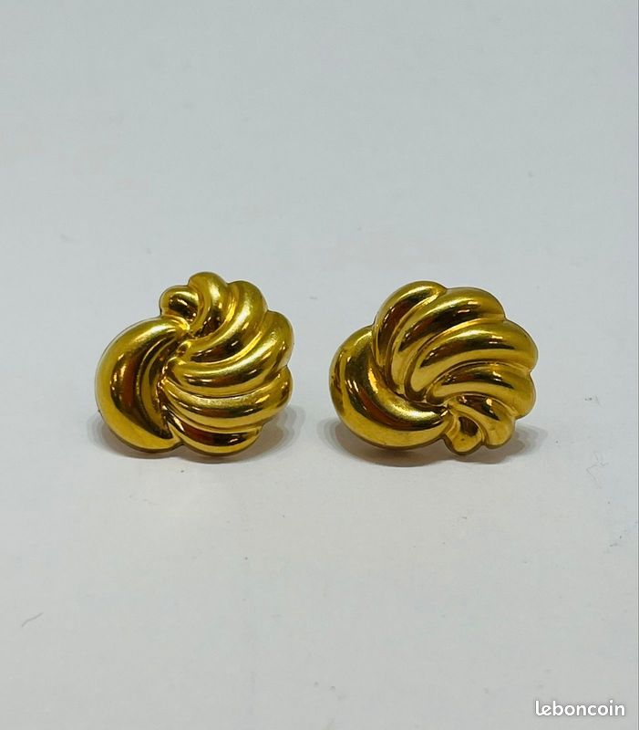 Boucle d'oreille Or (image 1)
