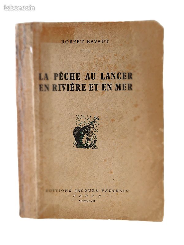 ANCIEN PANNEAU BLASON cuivre pêcheur pipe filet barbe phare mer mouette