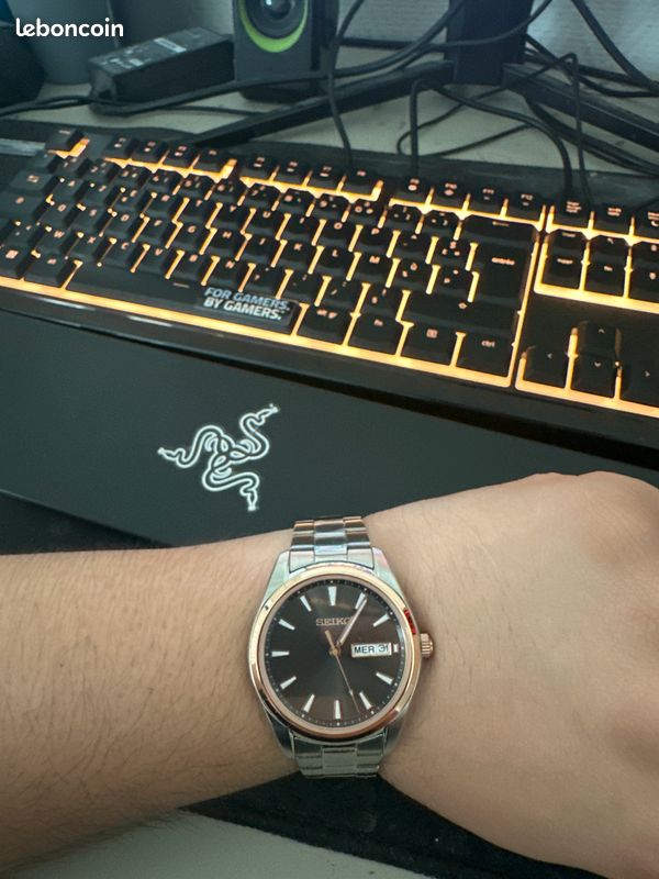 Montre Seiko avec boîte et ticket (image 1)