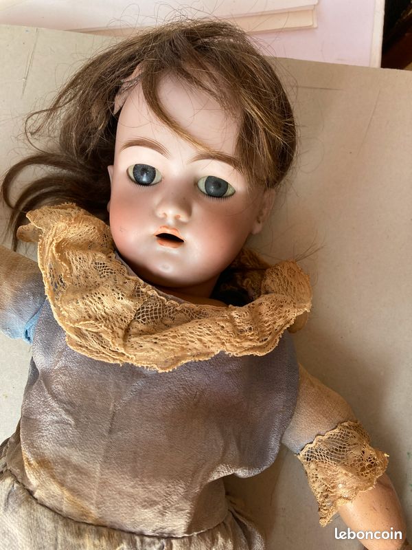 POUPÉE ANCIENNE TÊTE porcelaine. Simon & Halbig SH 7 Germany 44 cm EUR 120,00 - PicClick FR POUPÉE ANCIENNE TÊTE porcelaine. Simon & Halbig SH 7 Germany 44 cm EUR 120,00 - PicClick FR