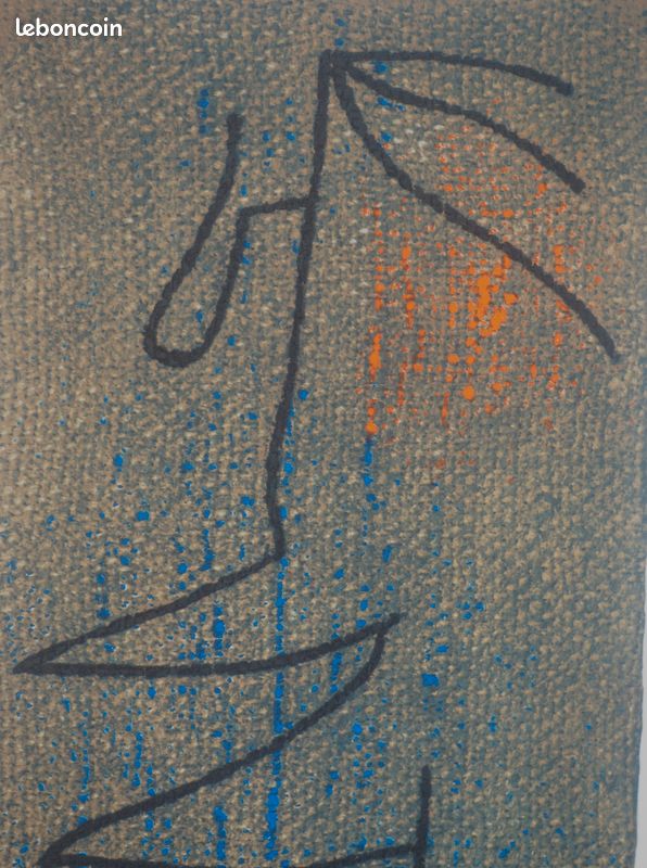 Joan MIRO : Fierté féminine, Lithographie signée #CERTIFICAT (image 4)